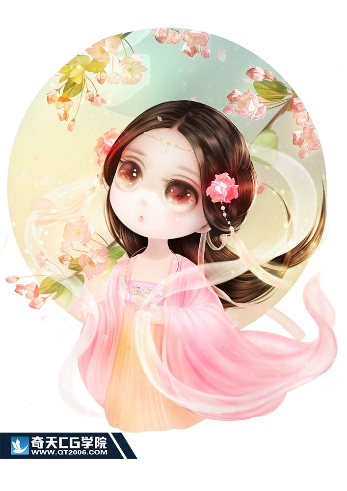 學習插畫時怎樣繪畫Q版插畫人物