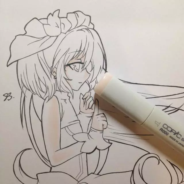 詳細馬克筆漫畫基礎教程