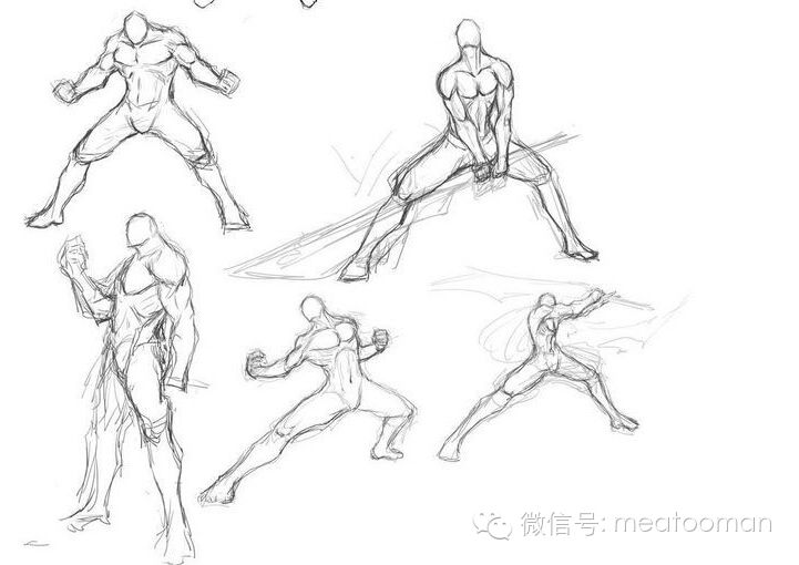 原畫基礎教程之人體動態觀察法