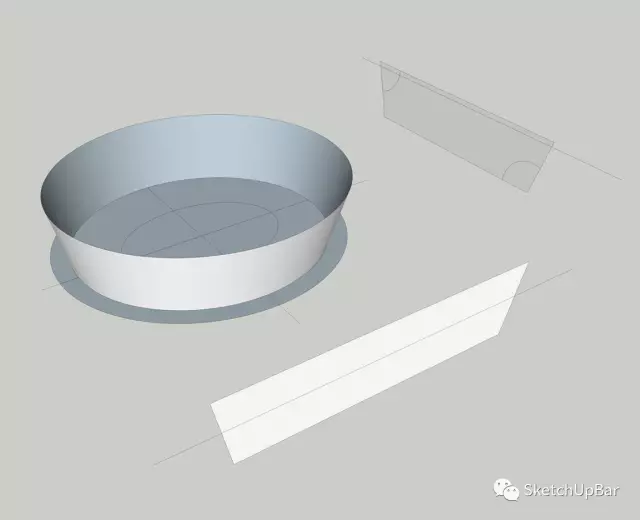 鳥巢無插件3D建模教程