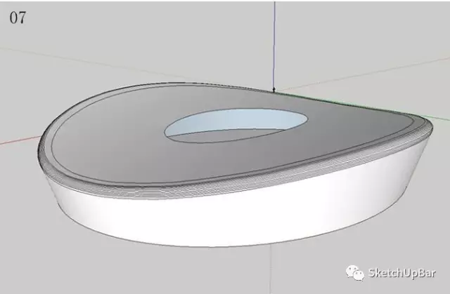 鳥巢無插件3D建模教程