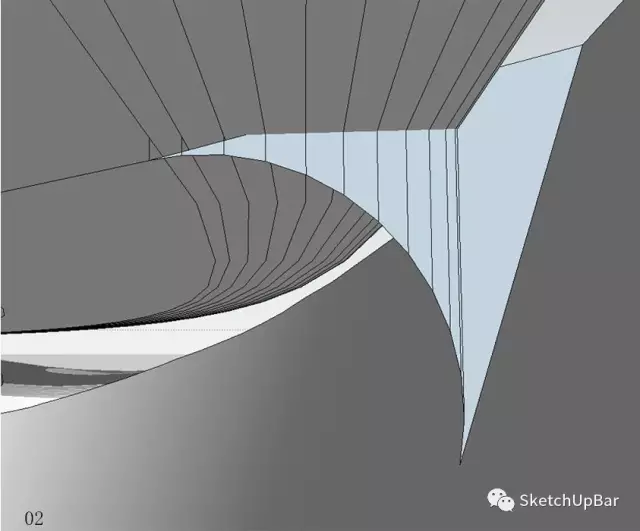 鳥巢無插件3D建模教程