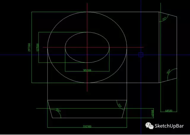 鳥巢無插件3D建模教程