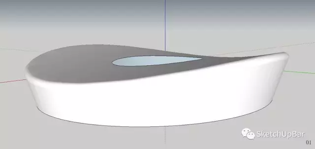 鳥巢無插件3D建模教程
