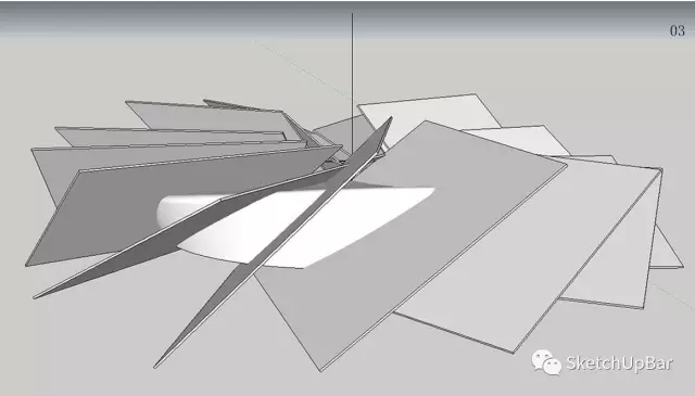 鳥巢無插件3D建模教程