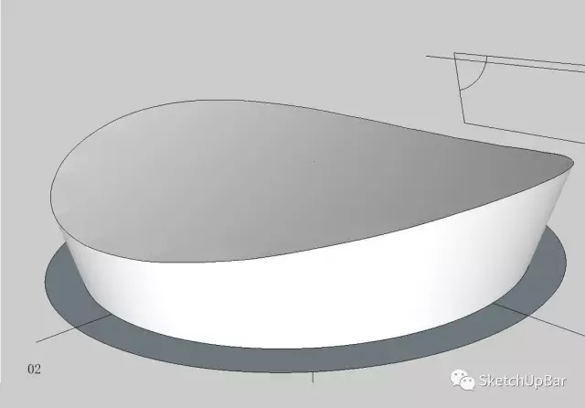 鳥巢無插件3D建模教程