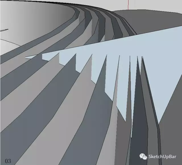 鳥巢無插件3D建模教程