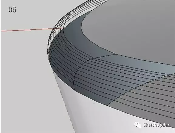 鳥巢無插件3D建模教程