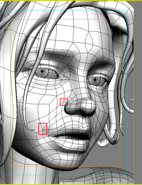 3DMAX建模教程之女性角色模型
