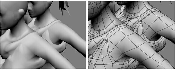 3DMAX建模教程之女性角色模型