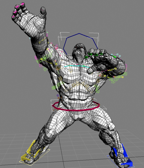 3DMAX建模教程之女性角色模型