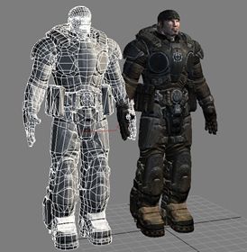 3DMAX建模教程之女性角色模型