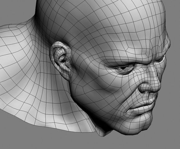 3DMAX建模教程之女性角色模型