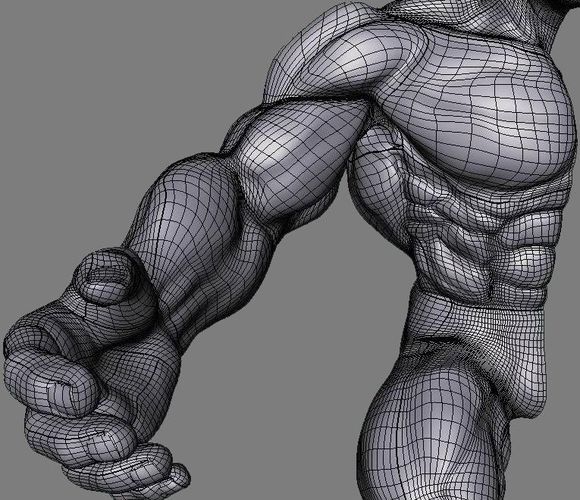 3DMAX建模教程之女性角色模型