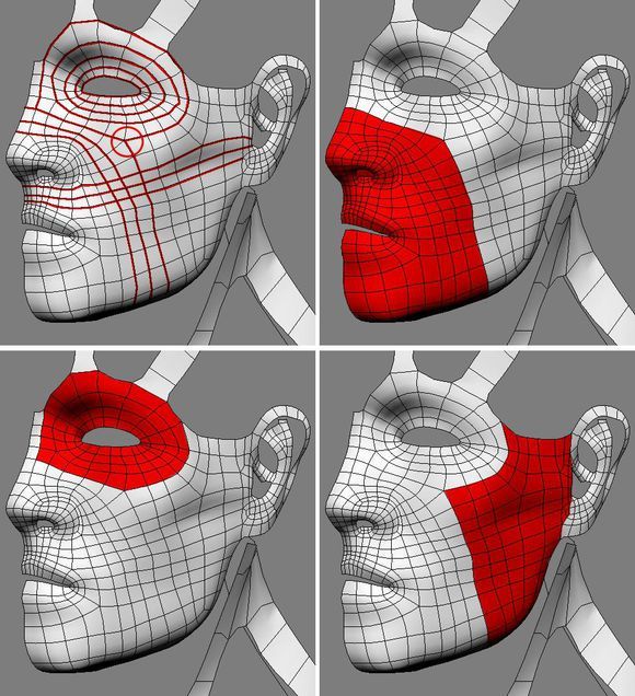 3DMAX建模教程之女性角色模型