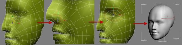 3DMAX建模教程之女性角色模型