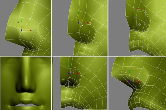 3DMAX建模教程之女性角色模型