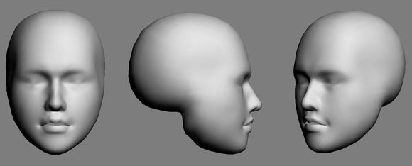 3DMAX建模教程之女性角色模型