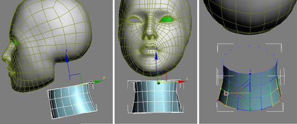 3DMAX建模教程之女性角色模型
