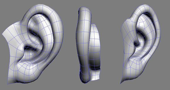 3DMAX建模教程之女性角色模型