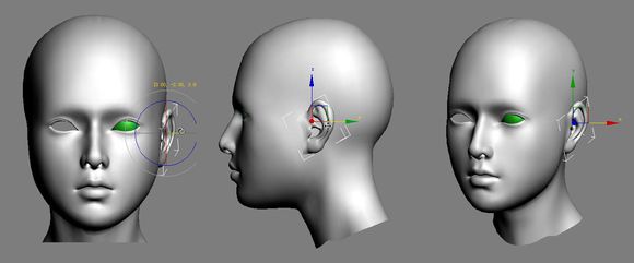 3DMAX建模教程之女性角色模型