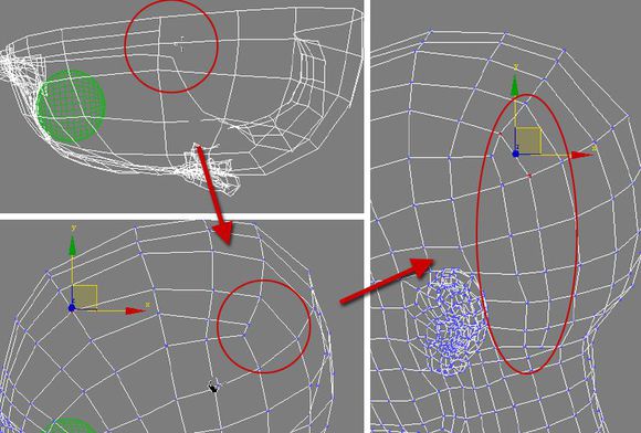 3DMAX建模教程之女性角色模型