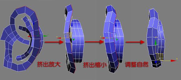 3DMAX建模教程之女性角色模型
