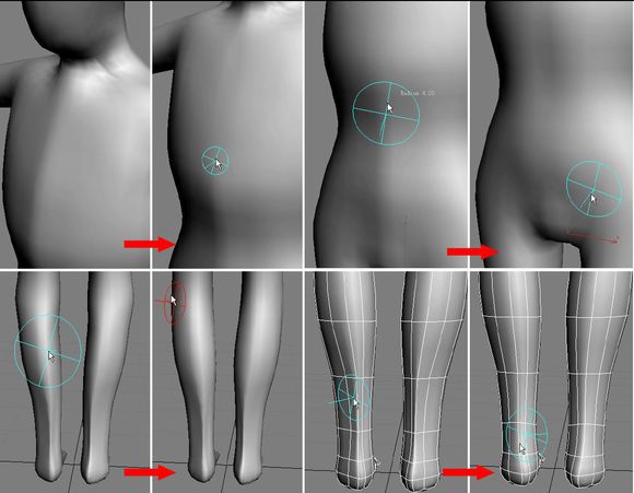 3DMAX建模教程之女性角色模型