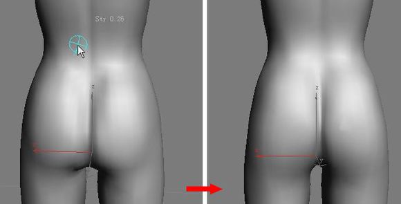 3DMAX建模教程之女性角色模型