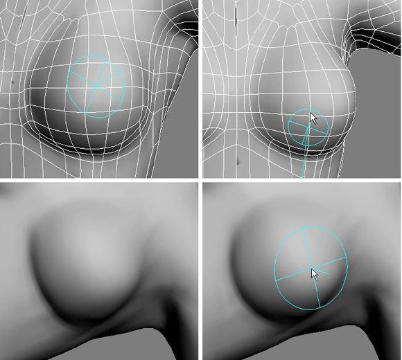 3DMAX建模教程之女性角色模型