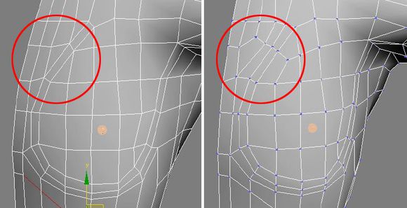 3DMAX建模教程之女性角色模型