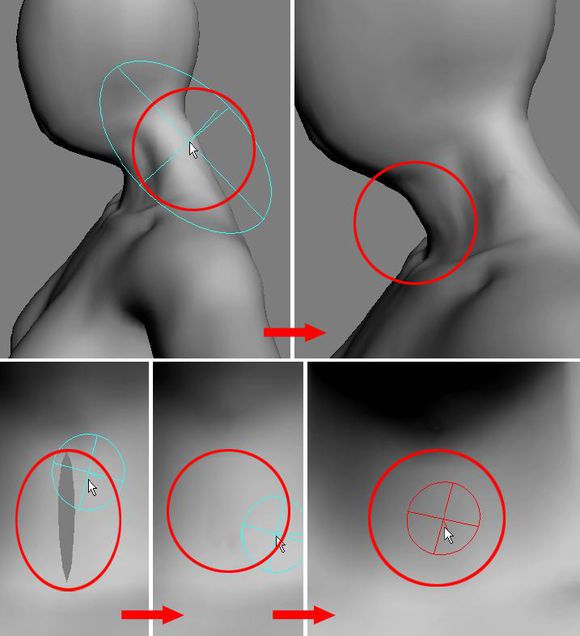 3DMAX建模教程之女性角色模型