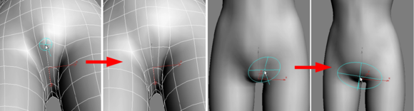 3DMAX建模教程之女性角色模型