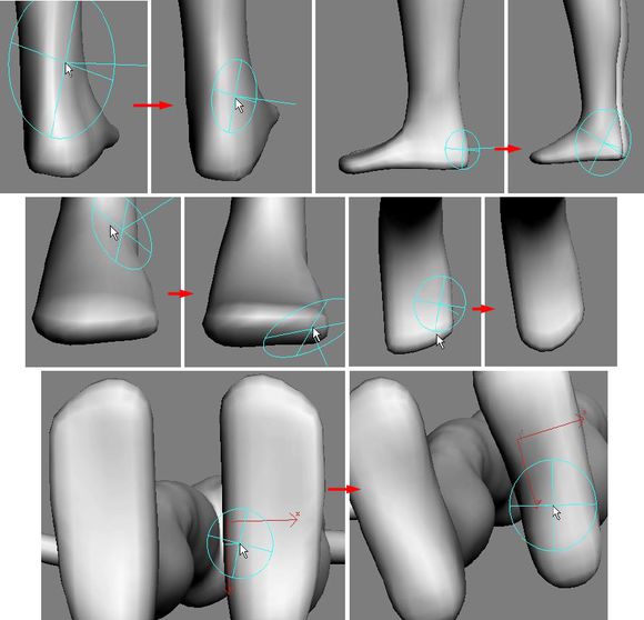 3DMAX建模教程之女性角色模型