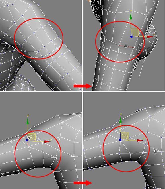 3DMAX建模教程之女性角色模型