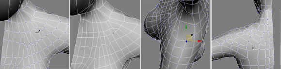 3DMAX建模教程之女性角色模型