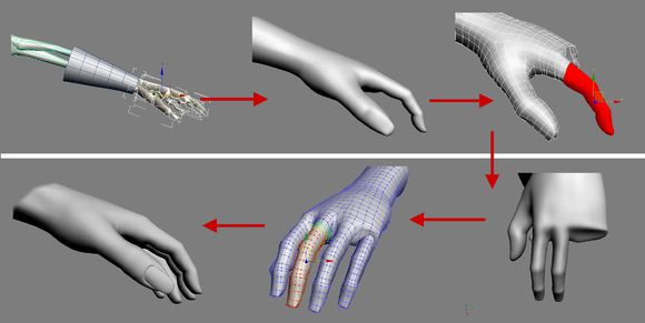 3DMAX建模教程之女性角色模型