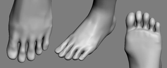 3DMAX建模教程之女性角色模型