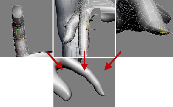 3DMAX建模教程之女性角色模型