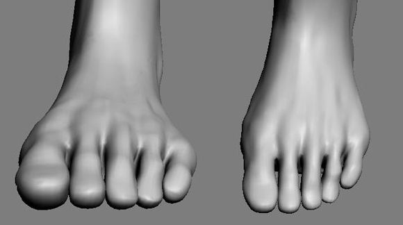3DMAX建模教程之女性角色模型