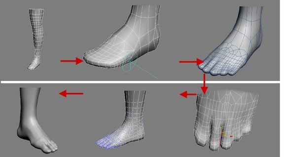 3DMAX建模教程之女性角色模型