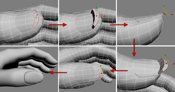 3DMAX建模教程之女性角色模型