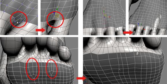 3DMAX建模教程之女性角色模型