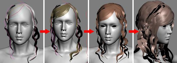 3DMAX建模教程之女性角色模型