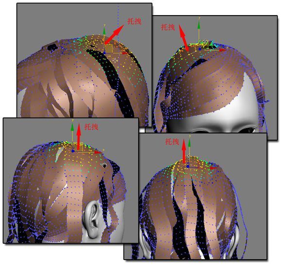3DMAX建模教程之女性角色模型