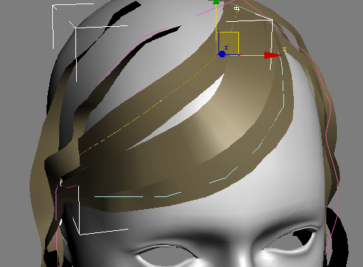 3DMAX建模教程之女性角色模型