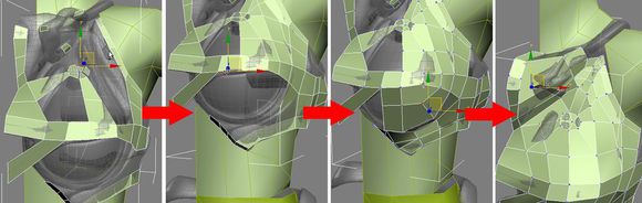 3DMAX建模教程之女性角色模型