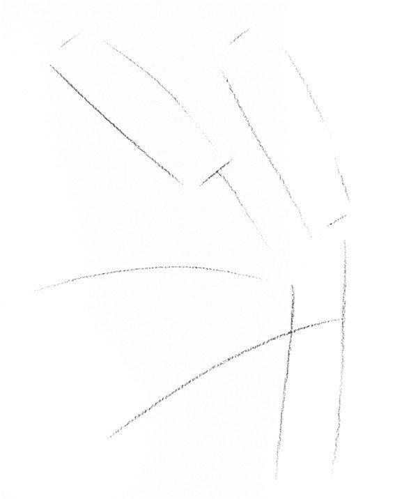 素描畫狗尾巴草步驟
