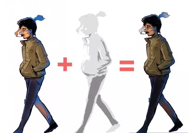一個美式漫畫角色的ipad插畫教程