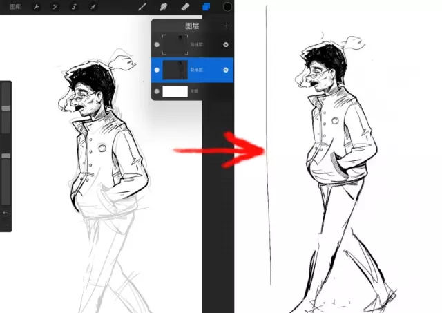 一個美式漫畫角色的ipad插畫教程